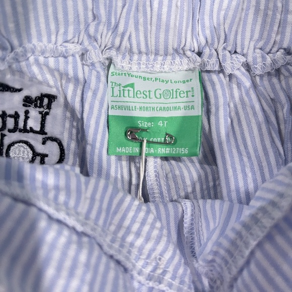 NWT The Littlest Golfer Seersucker Pants - Picture 7 of 13